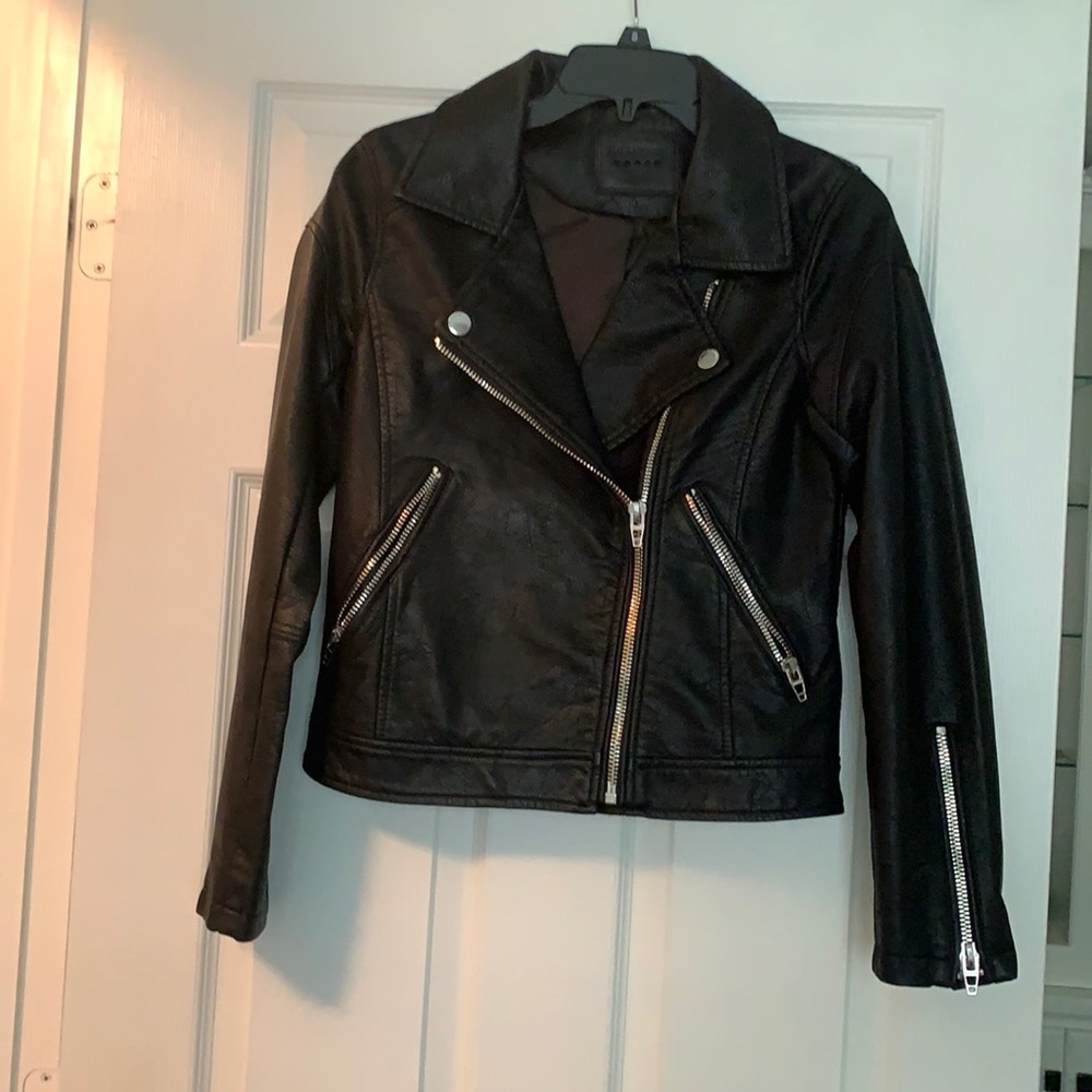 Leather jacket
